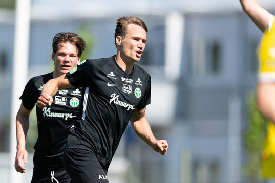 Västerås Viktor Prodell jublar