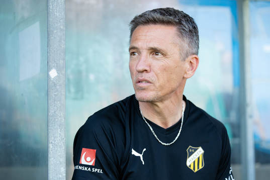 Häckens tränare Mats Gren