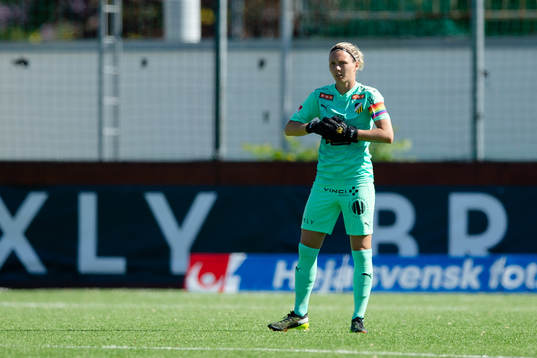 Häckens målvakt Jennifer Falk