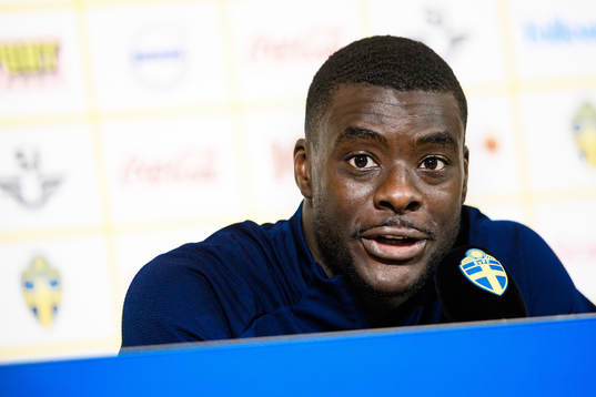 Ken Sema of the Swedish national football team
