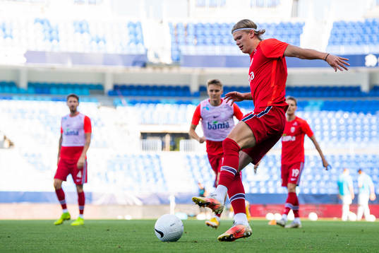 Erling Braut Haaland of Norway