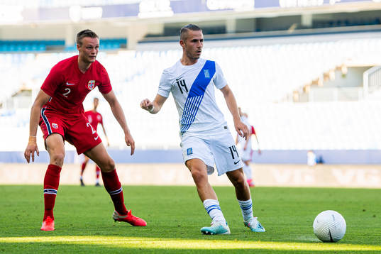 Stian Gregersen of Norway and Dimitrios Pelkas of Greece