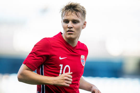 Martin Ødegaard of Norway