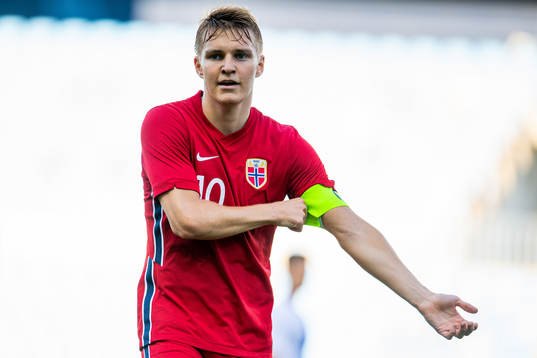 Martin Ødegaard of Norway
