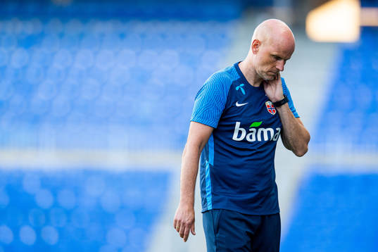 Ståle Solbakken, head coach of Norway