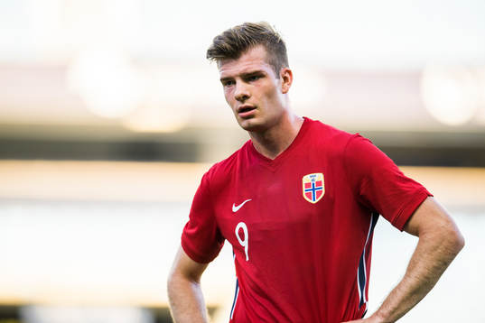 Alexander Sørloth of Norway
