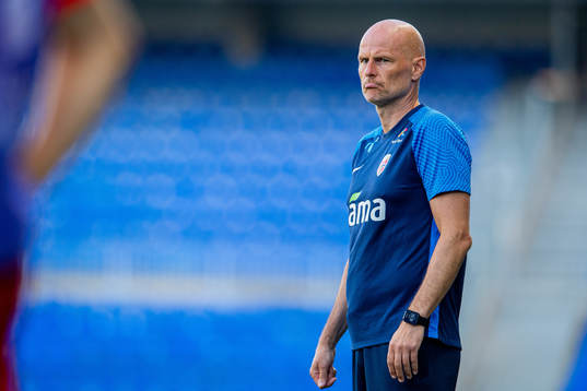 Ståle Solbakken, head coach of Norway