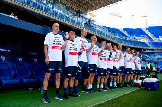 Ståle Solbakken, head coach of Norway, Kent Bergersen,