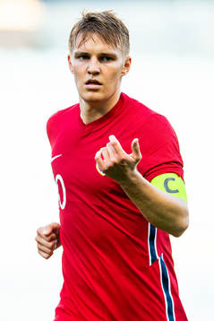 Martin Ødegaard of Norway