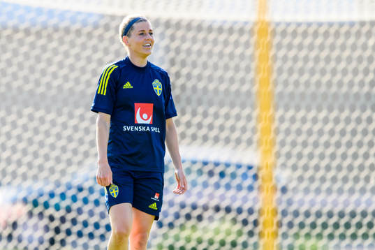 Olivia Schough of the Swedish women's national football team