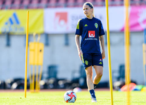 Olivia Schough of the Swedish women's national football team