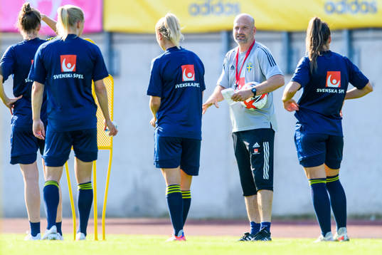 Magnus Wikman, assistant coach of the Swedish women's