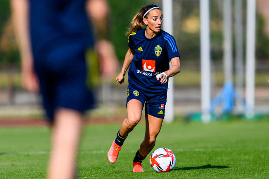 Kosovare Asllani of the Swedish women's national football