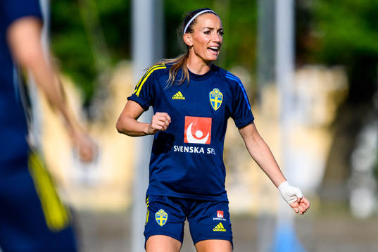 Kosovare Asllani of the Swedish women's national football