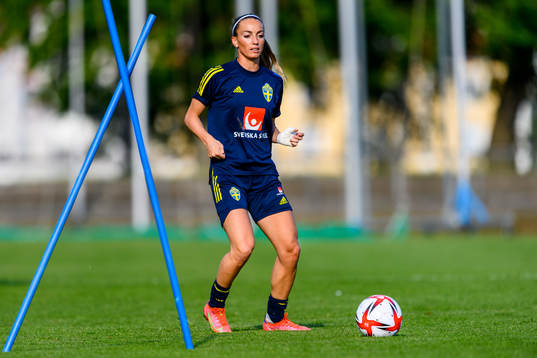 Kosovare Asllani of the Swedish women's national football