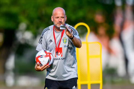Magnus Wikman, assistant coach of the Swedish women's