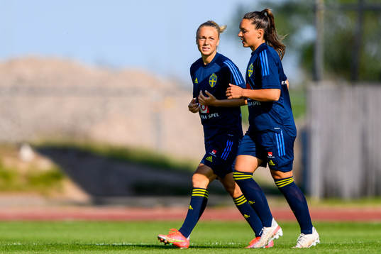 Hanna Bennison and Johanna Rytting Kaneryd of the Swedish