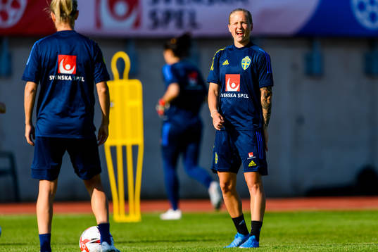 Filippa Curmark of the Swedish women's national football