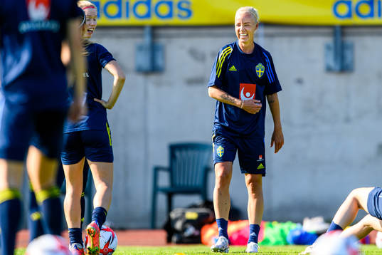 Caroline Seger of the Swedish women's national football team