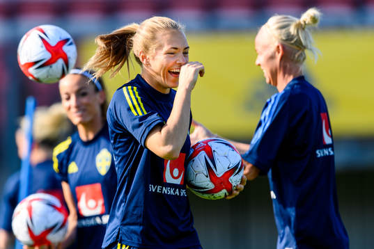 Magdalena Eriksson of the Swedish women's national football