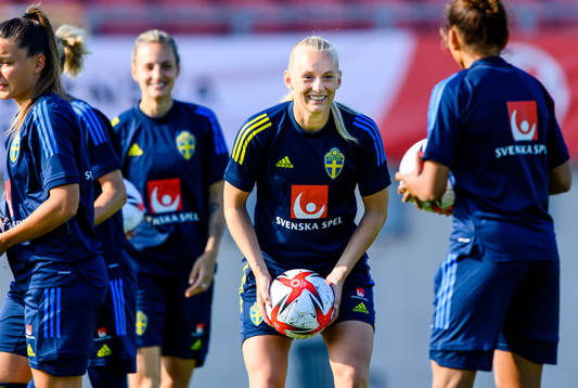 Stina Blackstenius of the Swedish women's national football