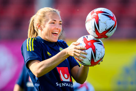 Magdalena Eriksson of the Swedish women's national football