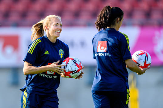 Magdalena Eriksson of the Swedish women's national football