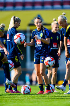 Kosovare Asllani of the Swedish women's national football
