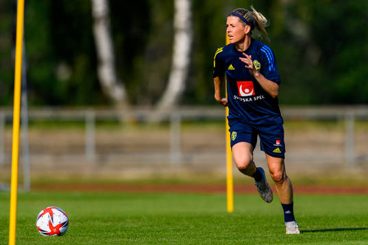 Olivia Schough of the Swedish women's national football team