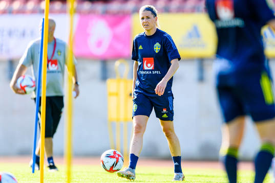 Olivia Schough of the Swedish women's national football team