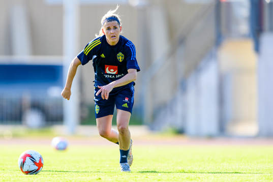 Olivia Schough of the Swedish women's national football team