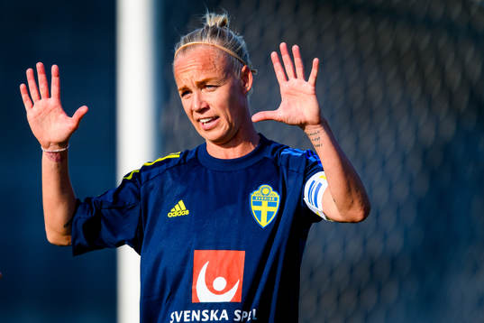 Caroline Seger of the Swedish women's national football team