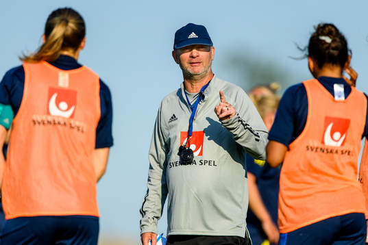 Peter Gerhardsson, Head coach of the Swedish women's