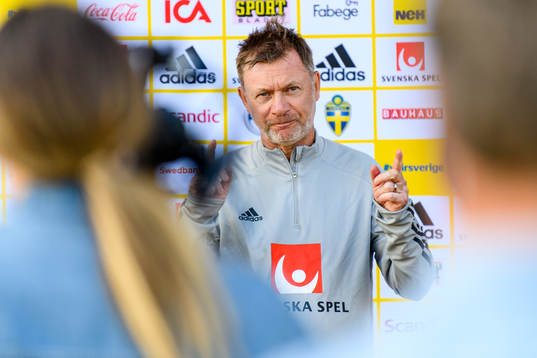 Peter Gerhardsson, Head coach of the Swedish women's