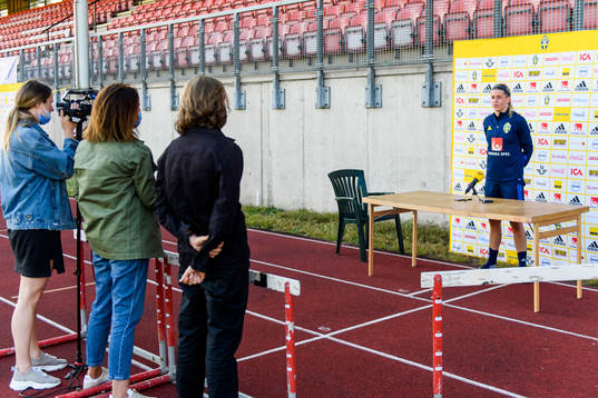Olivia Schough of the Swedish women's national football