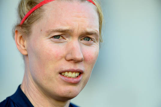 Goalkeeper Hedvig Lindahl of the Swedish women's national