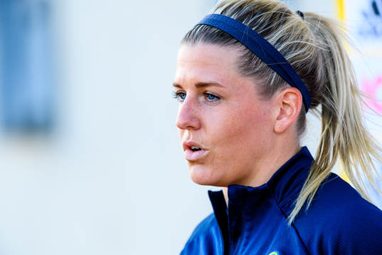 Olivia Schough of the Swedish women's national football