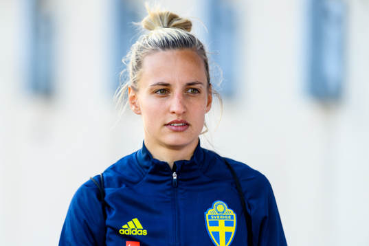Nathalie Björn of the Swedish women's national football