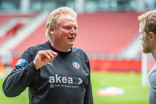 Helsingborgs tränare Jörgen Lennartsson