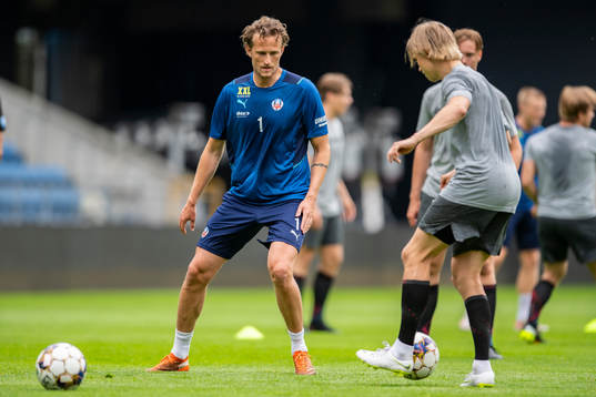 Helsingborgs målvakt Anders Lindegaard
