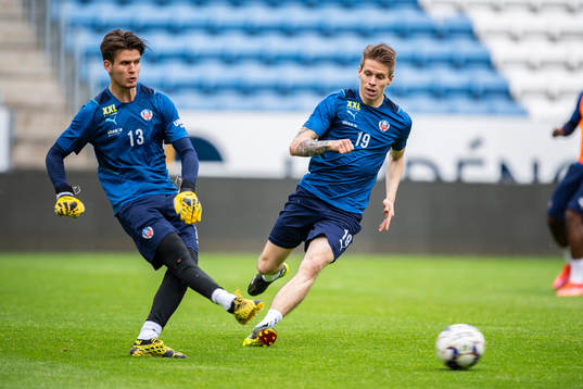 Helsingborgs Wilhelm Loeper och Bödvar Bödvarsson