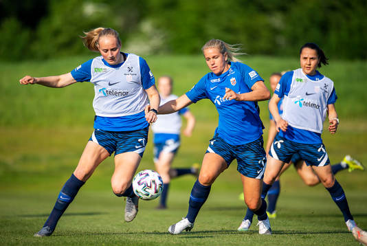 Emilie Bragstad and Elise Hove Thorsnes of the Norwegian