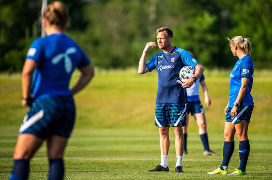 Martin Sjögren, head coach of the Norwegian women’s