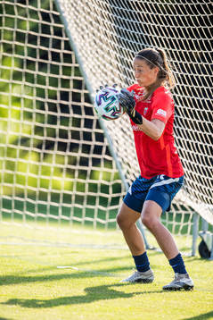 Goalkeeper Cecilie Fiskerstrand of the Norwegian women’s