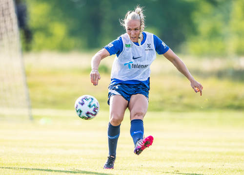 Maria Thorisdottir of the Norwegian women’s national