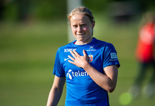 Julie Blakstad of the Norwegian women’s national football