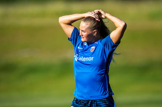 Lisa-Marie Karlseng Utland of the Norwegian women’s