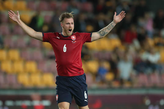 Tomas Kalas of Czech Republic is seen