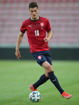 Patrik Schick of Czech Republic is seen