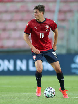 Patrik Schick of Czech Republic is seen